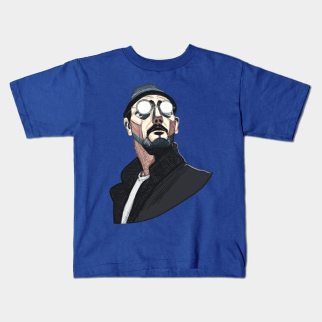 Leon the Professional Kids T-Shirt by Artofokan